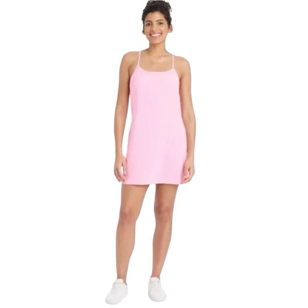 all in motion Pink Slip Dress